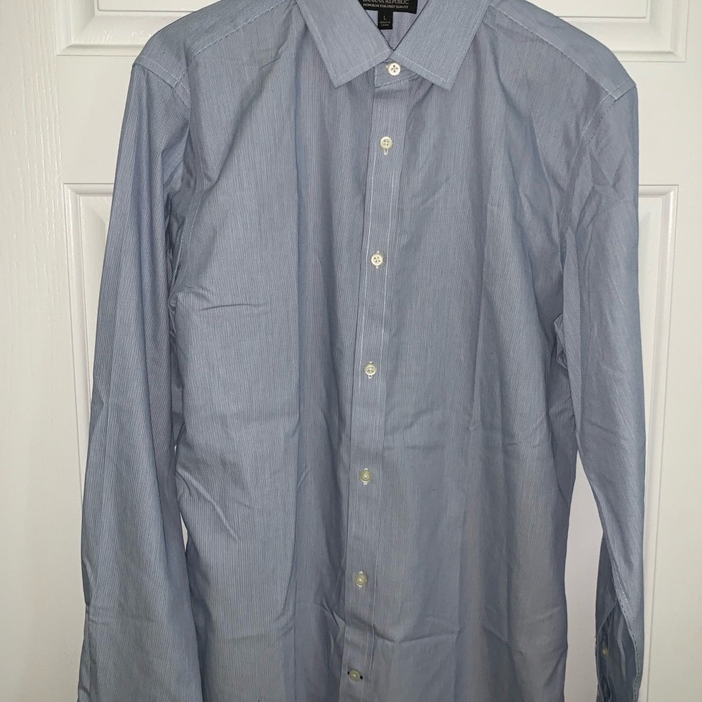 Banana Republic tailored slim fit dress shirt